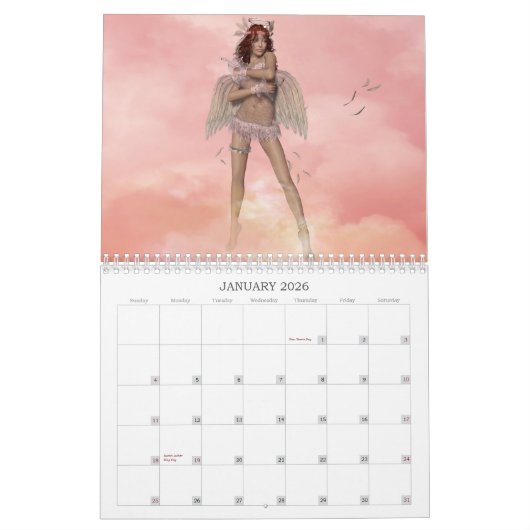 Calendrier vilain OU Nice d'anges (Jan 2026)