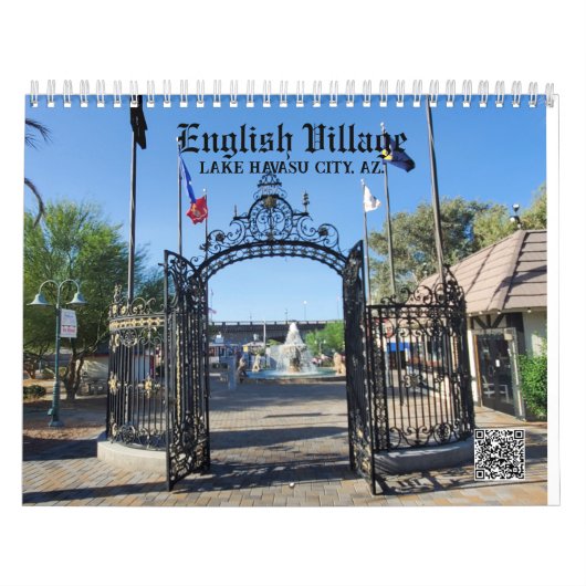Calendrier Village anglais Lac Havasu (Protection)