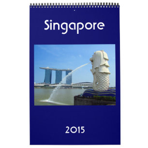 Calendrier ville 2015 de Singapour