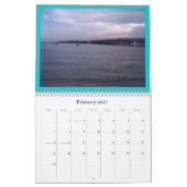 Calendrier Ville d'océan - collage - Callendar (Feb 2027)