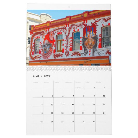 Calendrier Ville du Cap Afrique du Sud (Apr 2027)