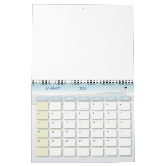 CALENDRIER VILLE NEON GIRL (Jan 2026)