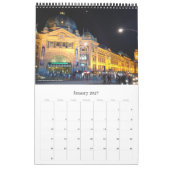 Calendrier villes australiennes 2027 (Jan 2027)
