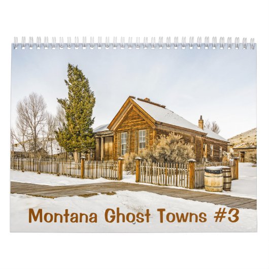 Calendrier Villes fantômes du Montana #3 (Protection)