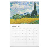 Calendrier Vincent Van Gogh (Feb 2027)