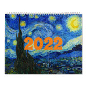 Calendrier Vincent Van Gogh 2022 (Protection)