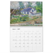 Calendrier Vincent van Gogh à Auvers-sur-Oise (Mar 2027)