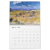 Calendrier Vincent van Gogh à Auvers-sur-Oise (Feb 2027)