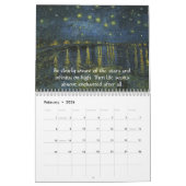 Calendrier Vincent Van Gogh Art & Citations (Feb 2026)