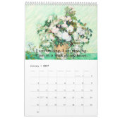 Calendrier Vincent Van Gogh Art & Citations (Jan 2027)
