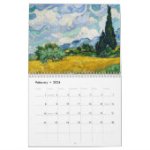 Calendrier Vincent Van Gogh chefs-d'oeuvre Art Vintage (Feb 2026)