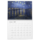 Calendrier Vincent van Gogh Collection ~ Changeable 2018 (Jan 2027)
