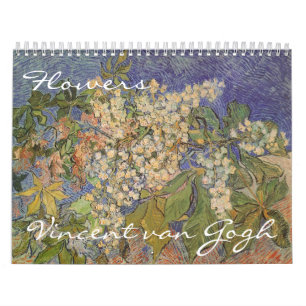 Calendrier Vincent van Gogh Fleurs, Post impressionnisme Art