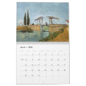 Calendrier Vincent Van Gogh Paintings (Mar 2026)