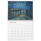 Calendrier Vincent Van Gogh Paintings (Jan 2027)