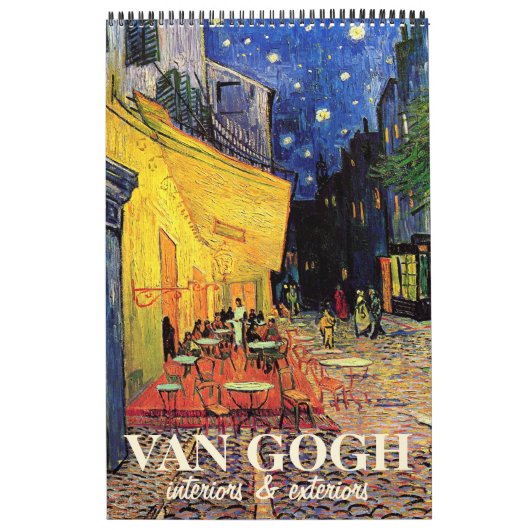Calendrier Vincent van Gogh, Post impressionnisme Vintage (Protection)