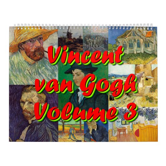 Calendrier Vincent Van Gogh Volume 3 (Protection)