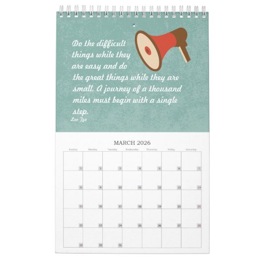 Calendrier vintage (Mar 2026)