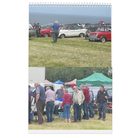 Calendrier vintage (Dos)