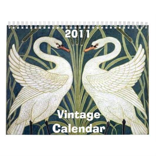 Calendrier Vintage ~ 2011 (Protection)