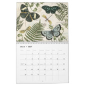 Calendrier Vintage 2024 moderne (Mar 2027)