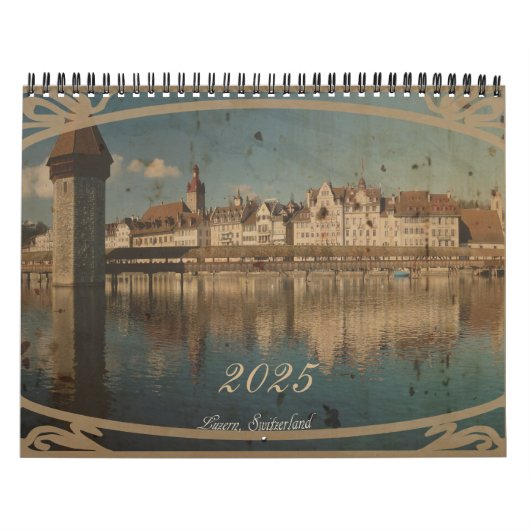 Calendrier vintage 2025 (Protection)