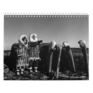 Calendrier Vintage Alaska 1970