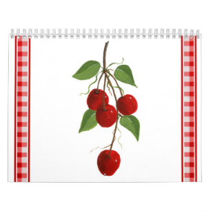 Calendrier vintage de cuisine