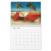 Calendrier vintage de moto (Mar 2027)