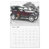 Calendrier vintage de voiture (Mar 2026)