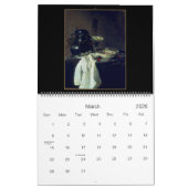 Calendrier Vintage Demeure Vie Art 14 images (Mar 2026)