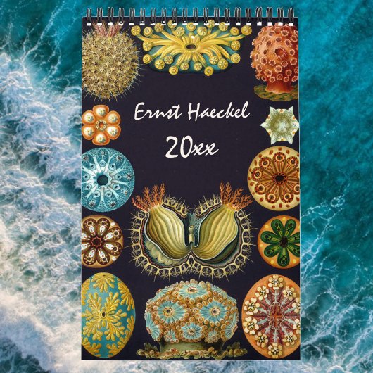 Calendrier Vintage Ernst Haeckel, Biologie, Botanique, Scienc