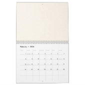 Calendrier Vintage Floral Wall Calendar 2026 (Feb 2026)