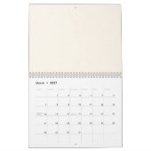Calendrier Vintage Floral Wall Calendar 2026 (Mar 2027)