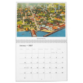 Calendrier Vintage Key West Floride (Jan 2027)