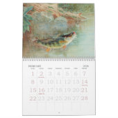 Calendrier Vintage Marine Life Fish, Oceans and Rivers (Feb 2026)