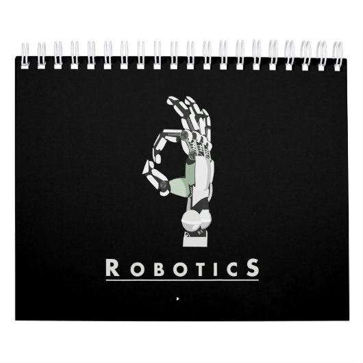 Calendrier Vintage Robotique Main Robotique Amour Dons-Cadeau (Protection)