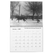 Calendrier Vintage Washington DC (Jan 2027)