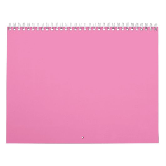 Calendrier Violet Pastel, Marguerite Rose, Rose Rose, (Protection)