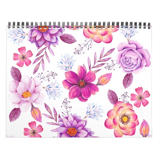 Calendrier Violet rose (Protection)