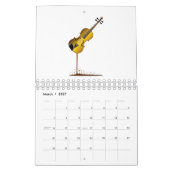 Calendrier Violon liquide (Mar 2027)