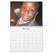 Calendrier Visages de l'Afrique - customisée - customisés (Mar 2027)