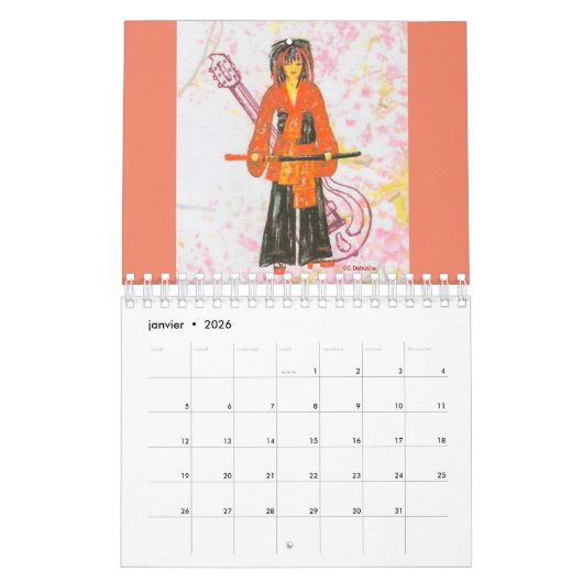 CALENDRIER VISUAL KEI (Jan 2026)