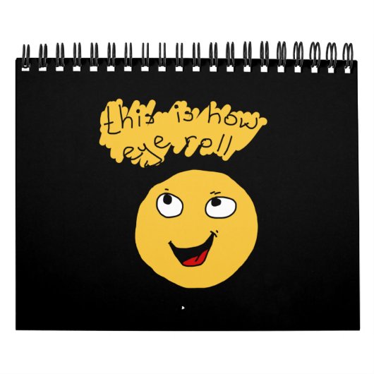 Calendrier Voici comment je roule (Protection)