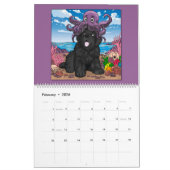 Calendrier Voie de l'eau Terre-Neuve Notta Bear (Feb 2026)