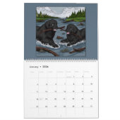 Calendrier Voie de l'eau Terre-Neuve Notta Bear (Jan 2026)