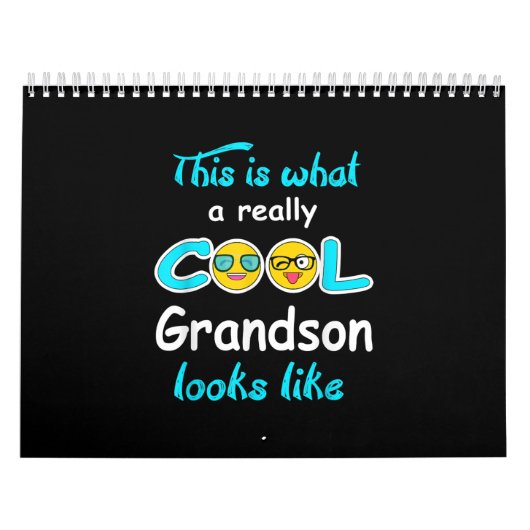 Calendrier Voilà À Quoi Ressemble Grandson Vraiment Cool (Protection)