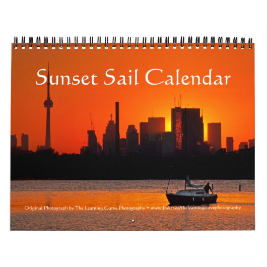 Calendrier Voile au coucher du soleil (Protection)