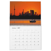 Calendrier Voile au coucher du soleil (Jan 2027)