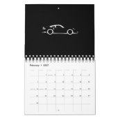 Calendrier Voiture sombre (Feb 2027)